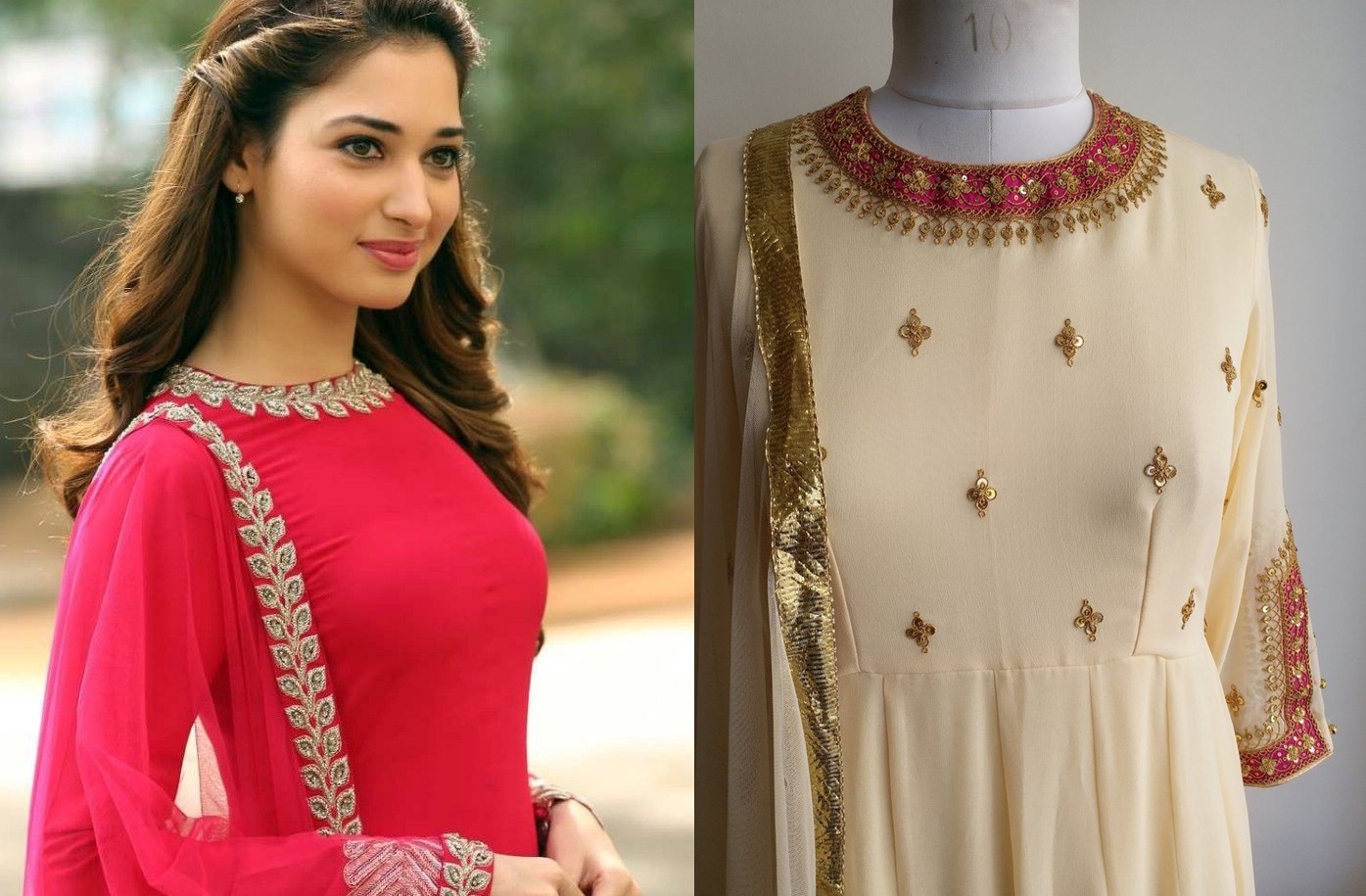 Kurti neck sales designs with lace